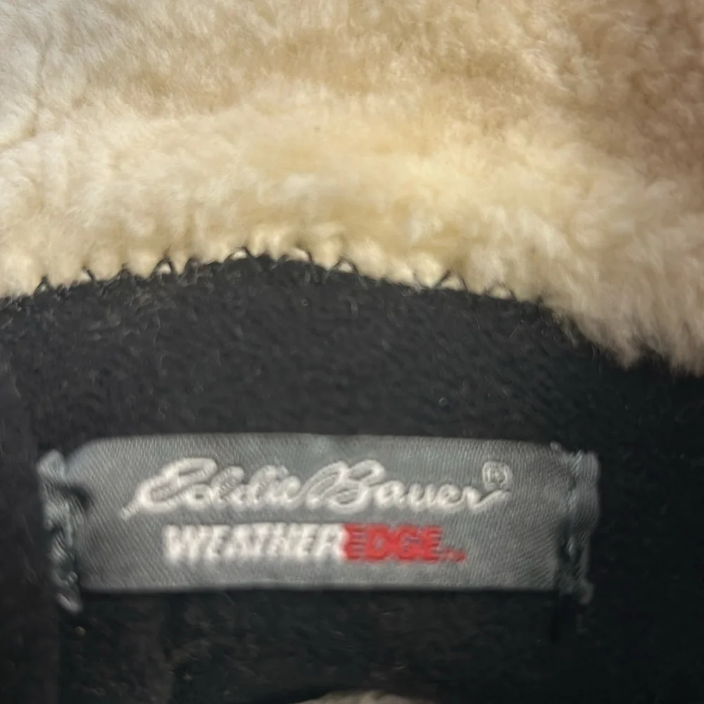 Eddie Bauer WeatherEdge Waterproof Suede Winter Sherpa Boots
